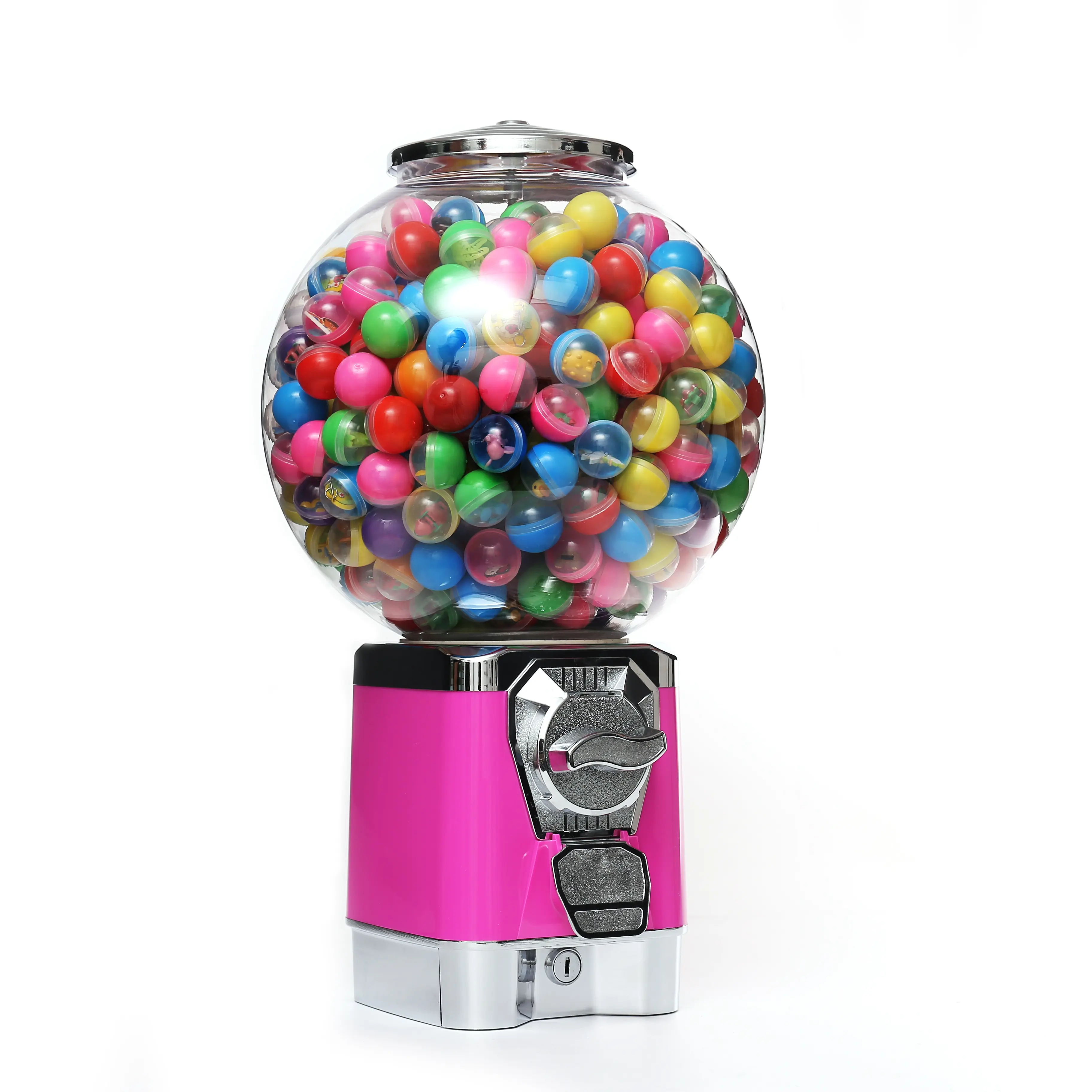 Wholesale candy gumball vending machine stand toy capsule vending machine