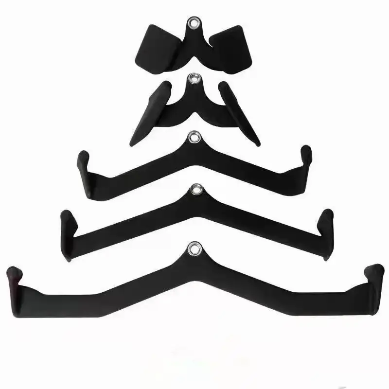 Gym Fitness Equipment Accessories Sports Exercise Cable Attachments Wide Grip Lat Pull Down Bar