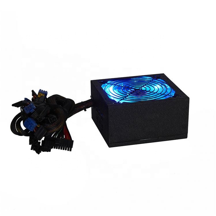 Высокое качество 80 плюс Бронзовый игровой блок питания 600W 700W 750W 800W с 140 мм бесшумный вентилятор