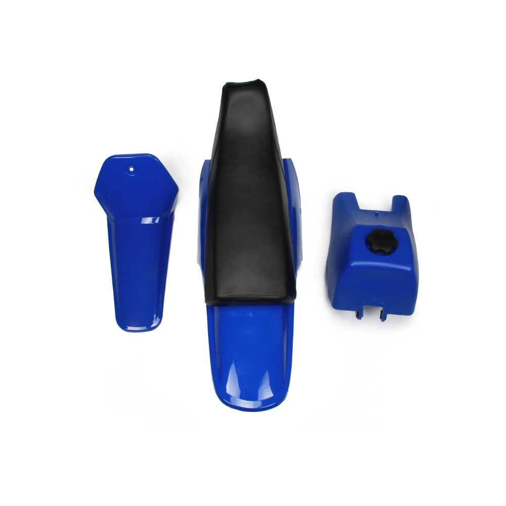 JFG PW80 Motorcycle Complete Plastic Body Fenders Cover Gas Fuel Tank Seat Kit