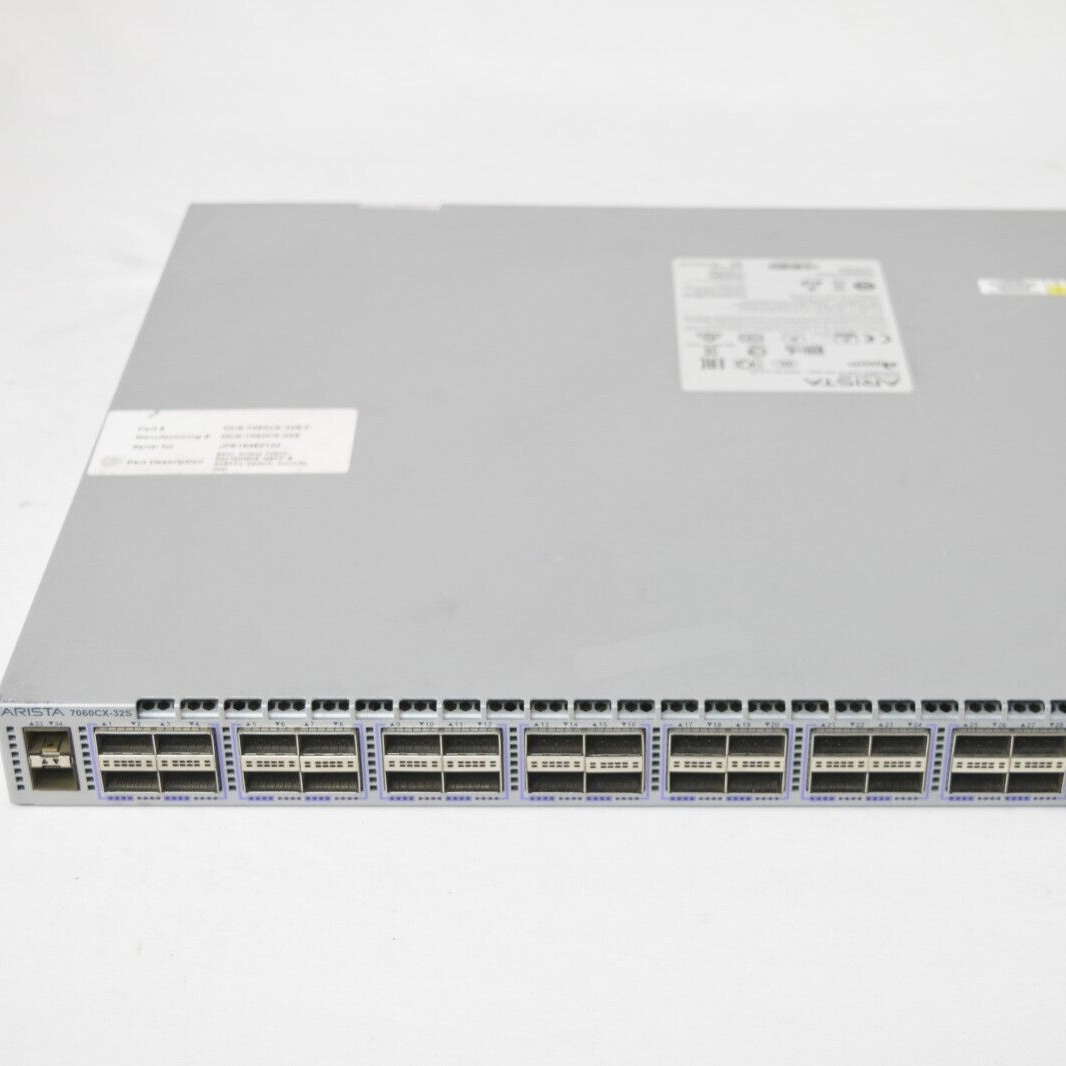 Arista DCS-7060CX-32S-R 32x100GbE QSFP + 2xsfp + R-F воздушного потока 2x переменного тока БП