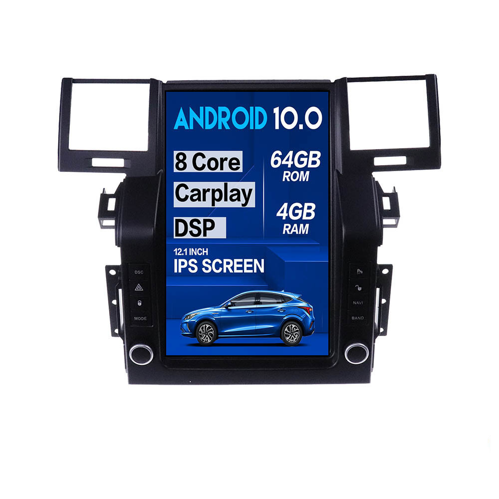 Автомобильный мультимедийный плеер с экраном в стиле Tesla Android 10,0 для Land Rover Range Rover sport 2005-2009 GPS Navi Радио Стерео головное устройство