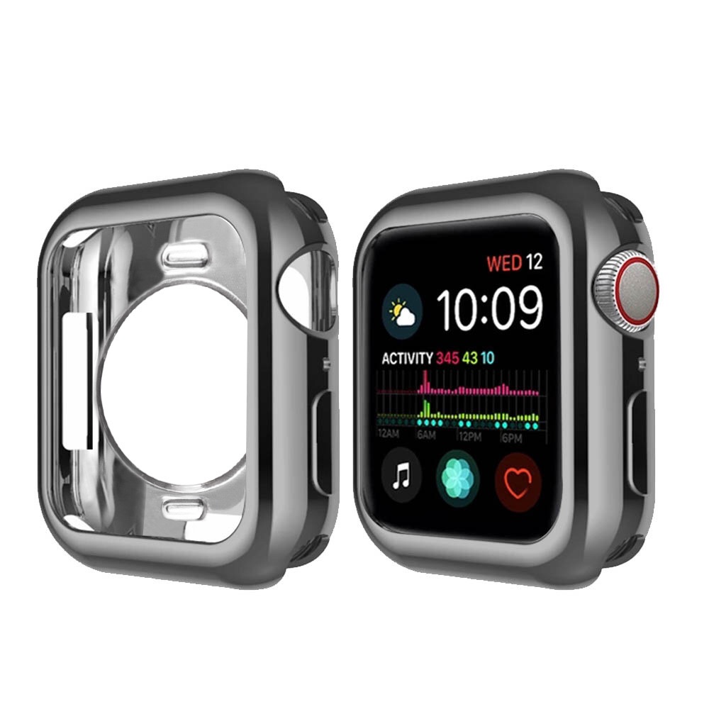 Защитный чехол 360 градусов для часов apple Watch case tpu i watch 6 5 4 3 2 1, чехол