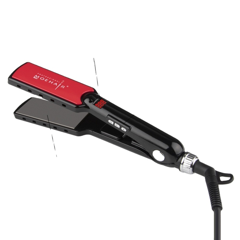 Popular hair salon professional LED screen multi-functional straightening bar