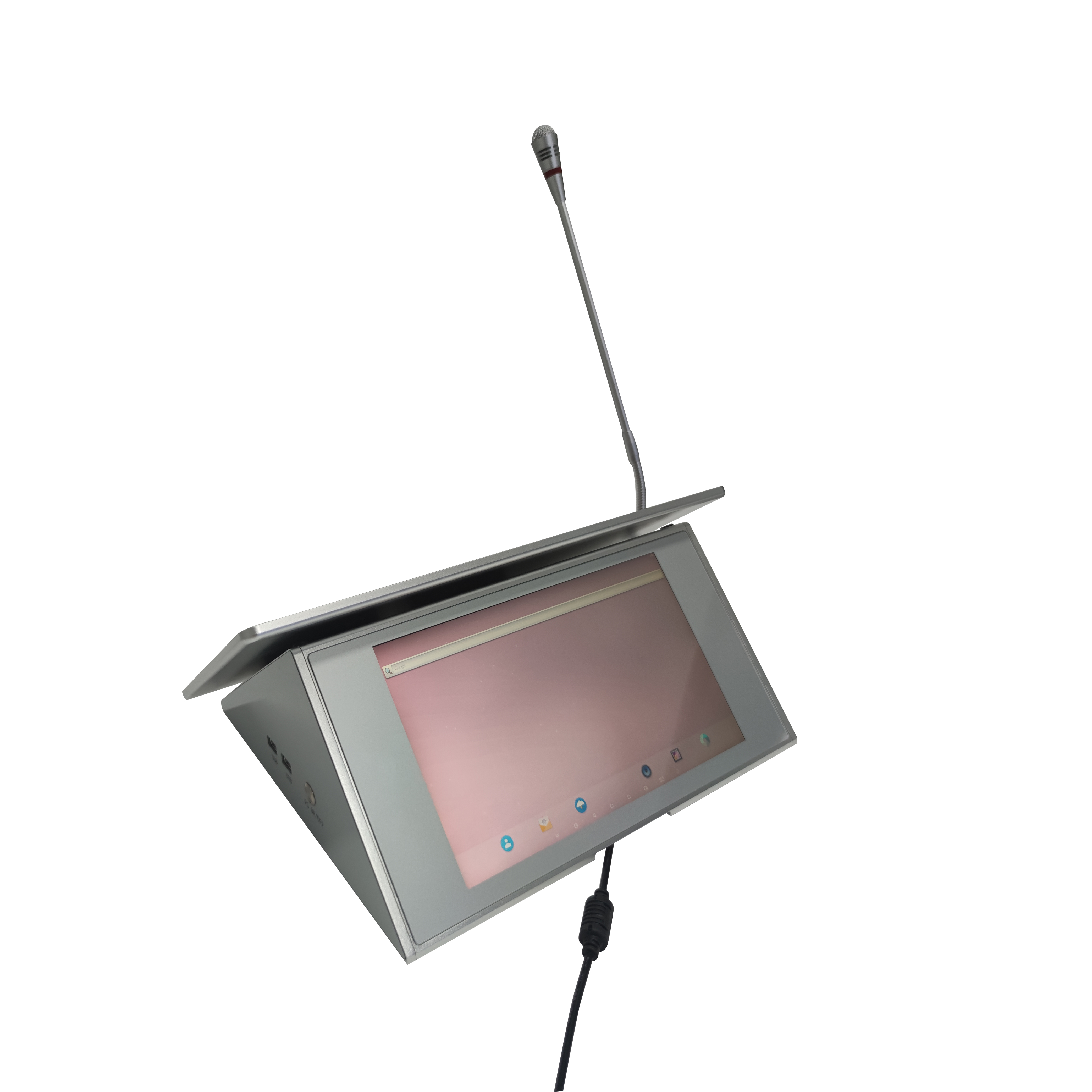 Junnan paperless terminal conference system desktop flipper with microphone voting machine translation equipment