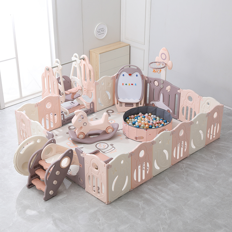 Children's Playpen Kids Activity Center Kids Indoor Playpen High Quality New Design Newest Foldable Plastic Kids Indoor Playpen