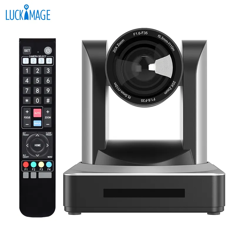 Luckimage 1080P HD 20x zoom conference camera ptz USB NDI SDI conference system Auto Tracking Video Conference Camera