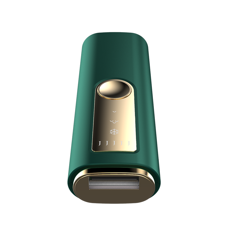Home use flaw-less leg painless IPL laser freezing hair removal device