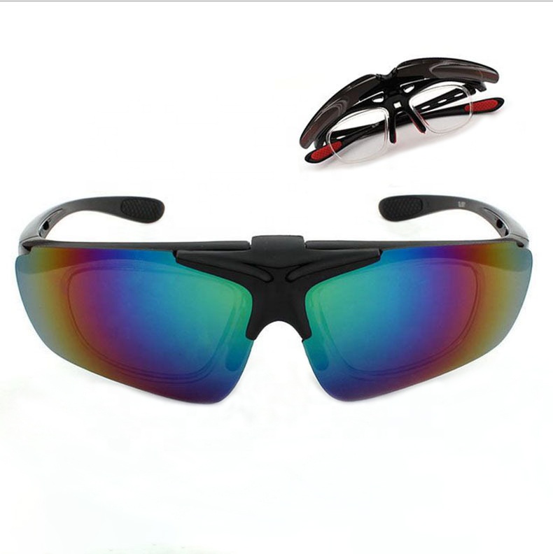 Retro Classic Popular Sports Driving Sunglasses Men River Bicycle Outdoor Flip Hd Wholesale Glasses Shade Custom Logo Eyewear
