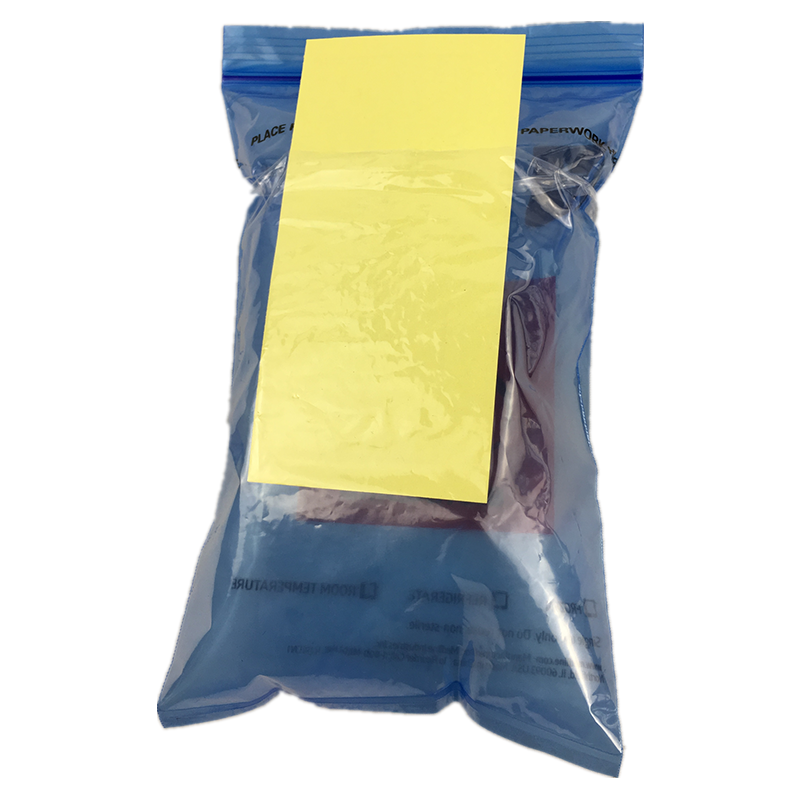 Shanghai China Medical Bio Hazard Bags Custom Size LDPE Ziplock Specimen PE Zipper Bag Valve Sealing Handle Custom Logo Hospital