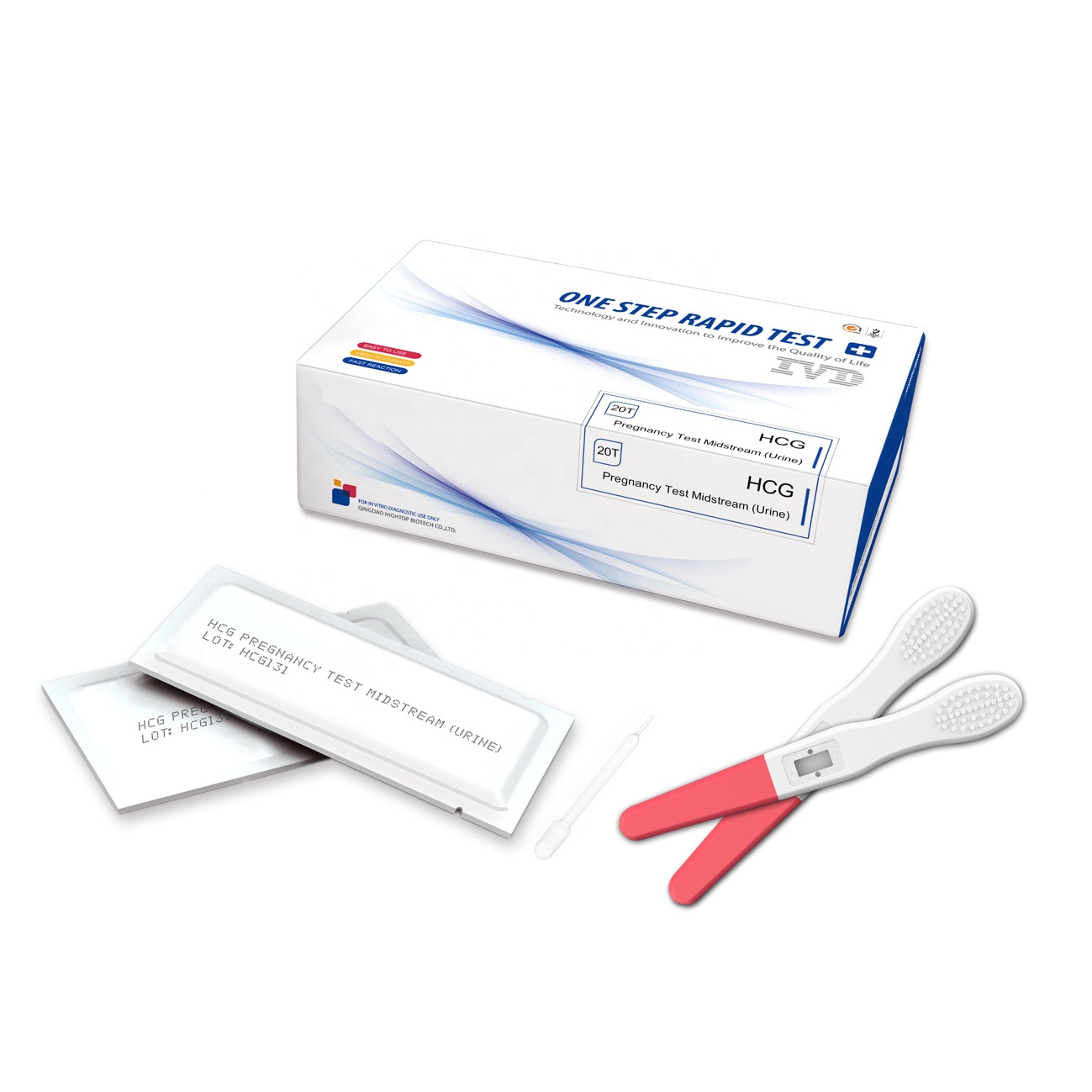 Medical Home HCG LH Test Kit Early Pregnancy Test Pen LH Ovulation Test Strip