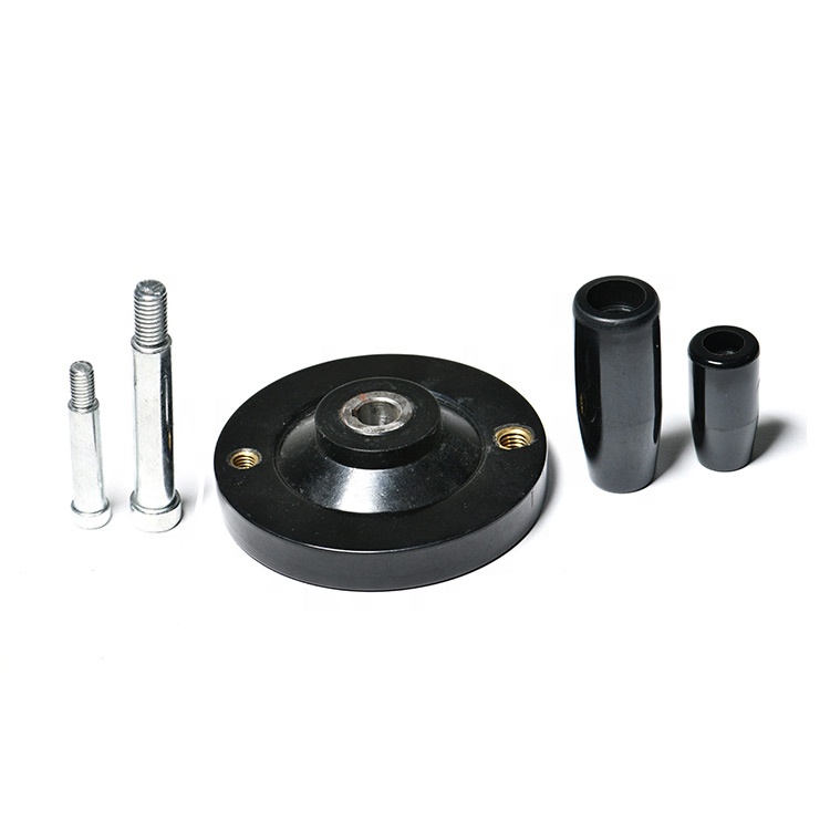 Bakelite Corrugated Back Double Handle Solid Handwheels For Woodworking Machinery