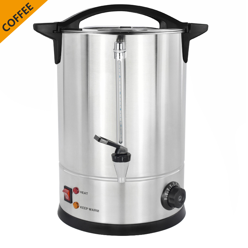 Электрический котел для горячей воды 8-45L, кофейный чай из нержавеющей стали с фильтром