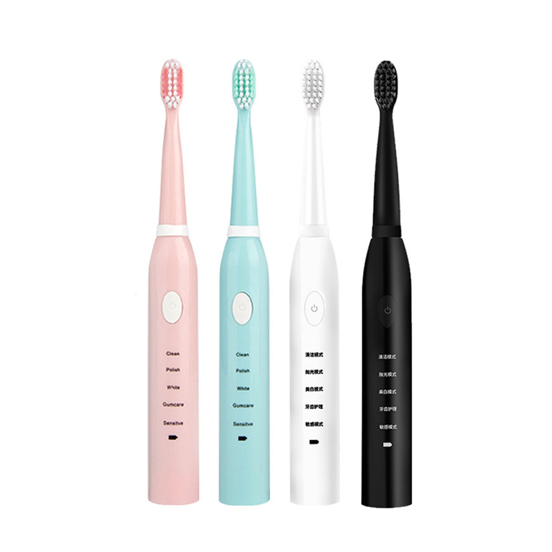 Wholesale OEM Private Label Outdoor Travel Powerful Sonic Cleaning tooth Rechargeable Automatic Sonic Electric Toothbrush