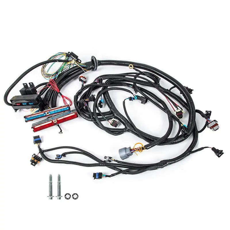 Ls Swap Drive By Cable 1997-2006 Engine Standalone Wiring Harness With 4L60E Transmission EV1 Fuel Injector