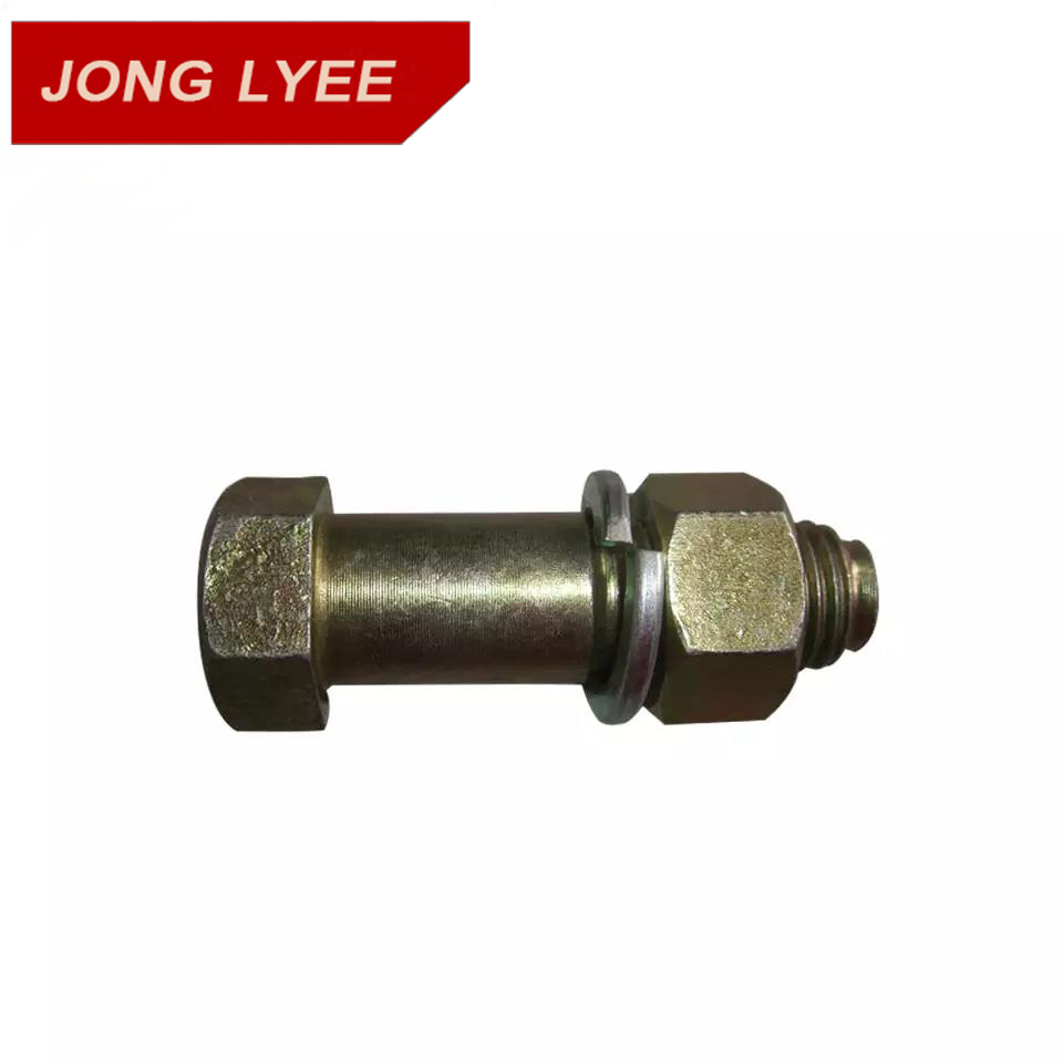 Высокопрочные болты и гайки с шестигранной головкой JONGLYEE Gr8.8 ZP HDG DIN933 DIN934 Dacromet M30 M36 M39 M42