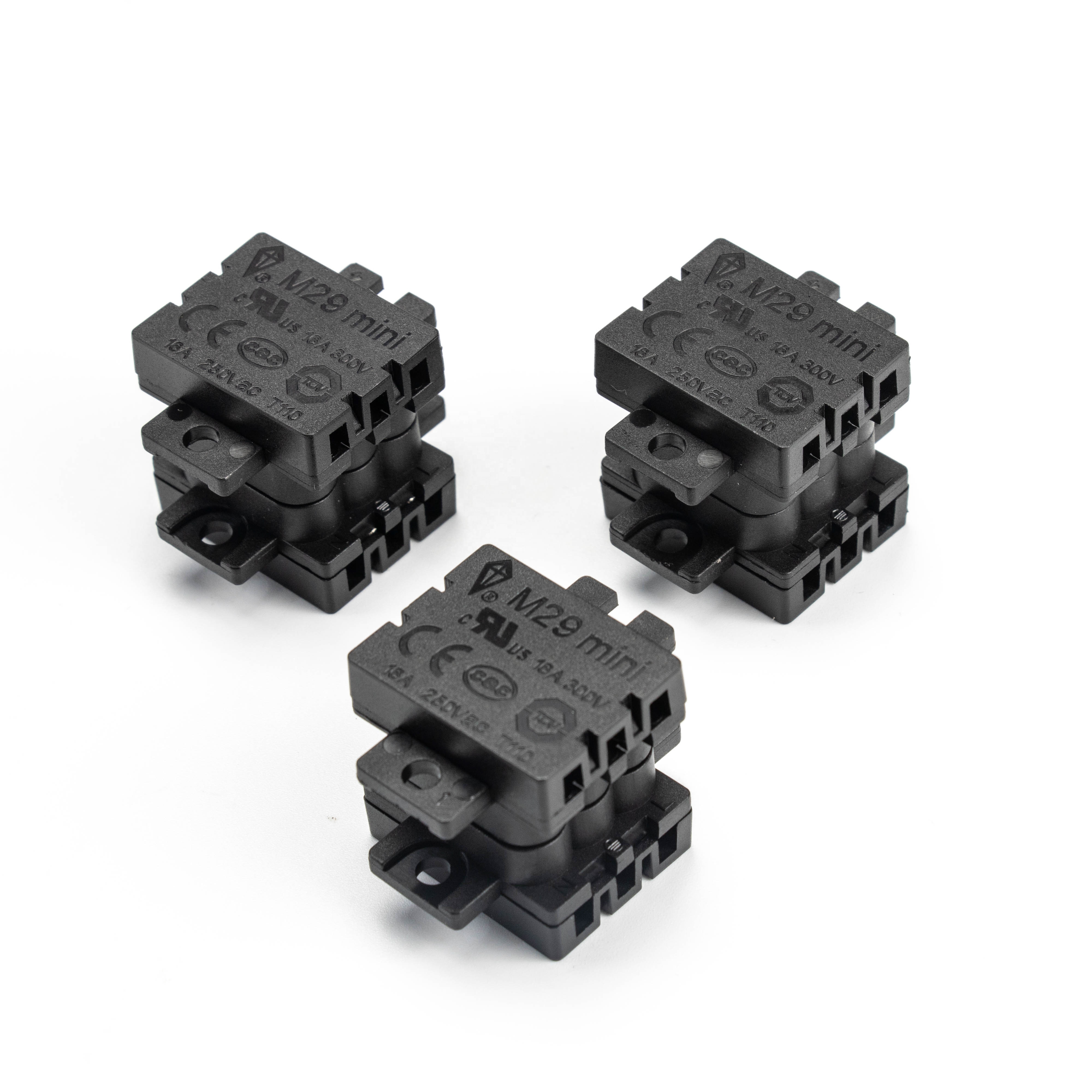 High current street light power off protection connector road lamp terminal block