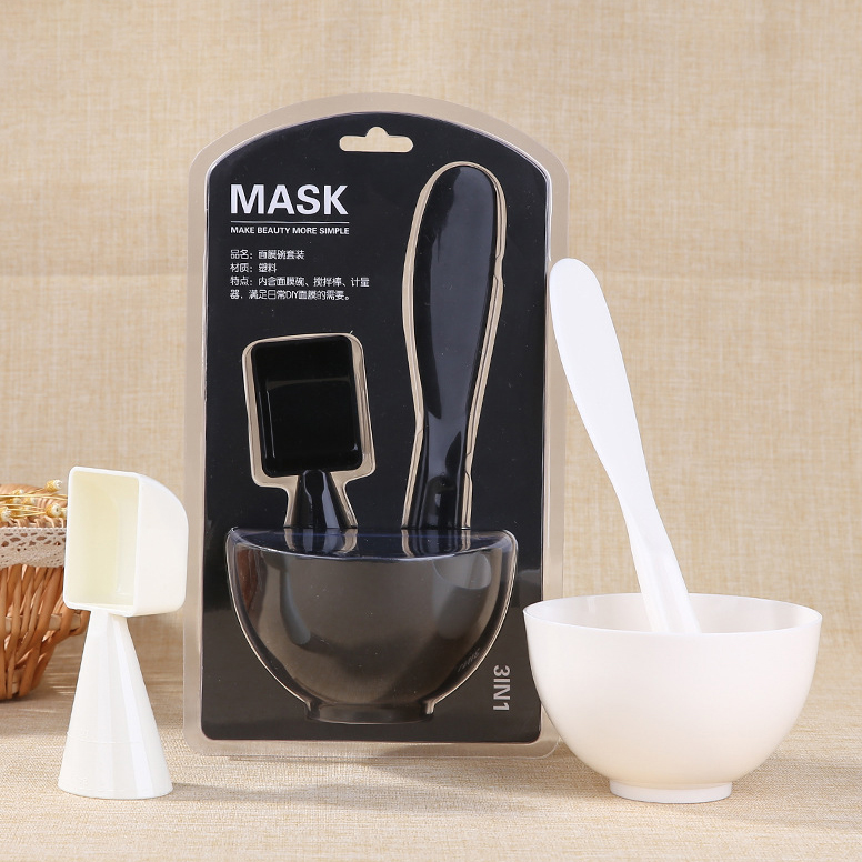 Косметическая маска Lameila для ухода за кожей лица набор мисок и ложек diy силиконовая маска для лица миска для смешивания D0892