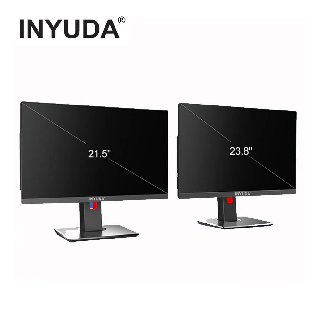 INYUDA дешевый 21,5 дюймовый поворотный подъемный экран 4-го поколения I3 4G 128G Бизнес AIO настольный компьютер