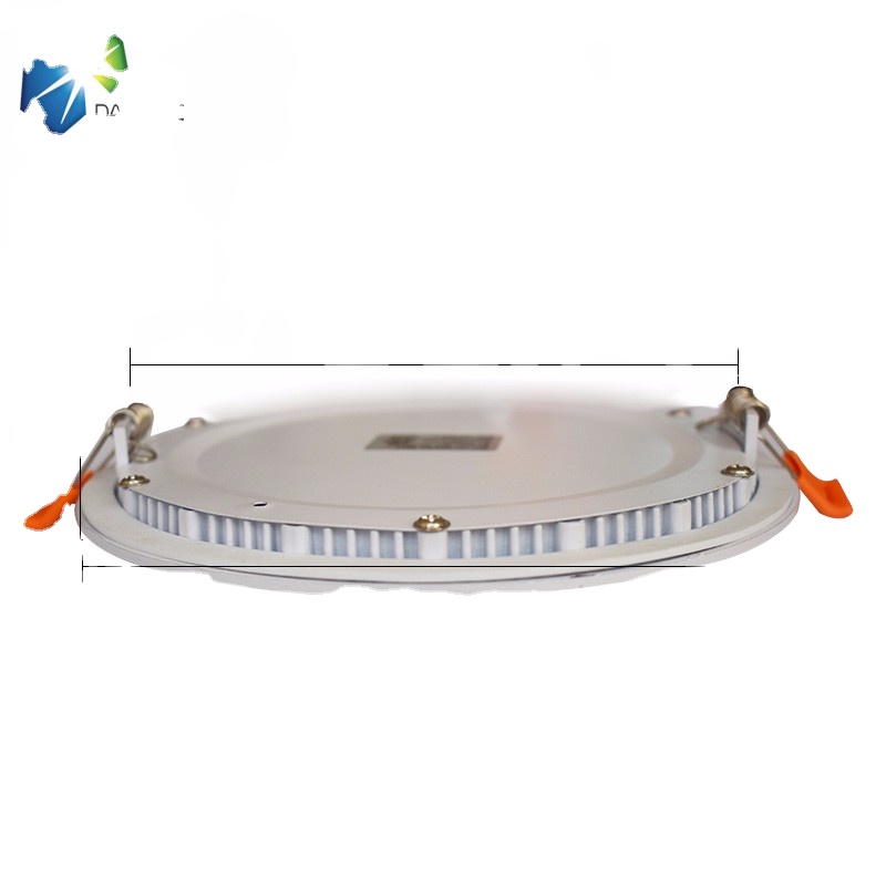 12mm ultra slim led downlight 3CCT 5CCt dimmable recessed 12W led panel light