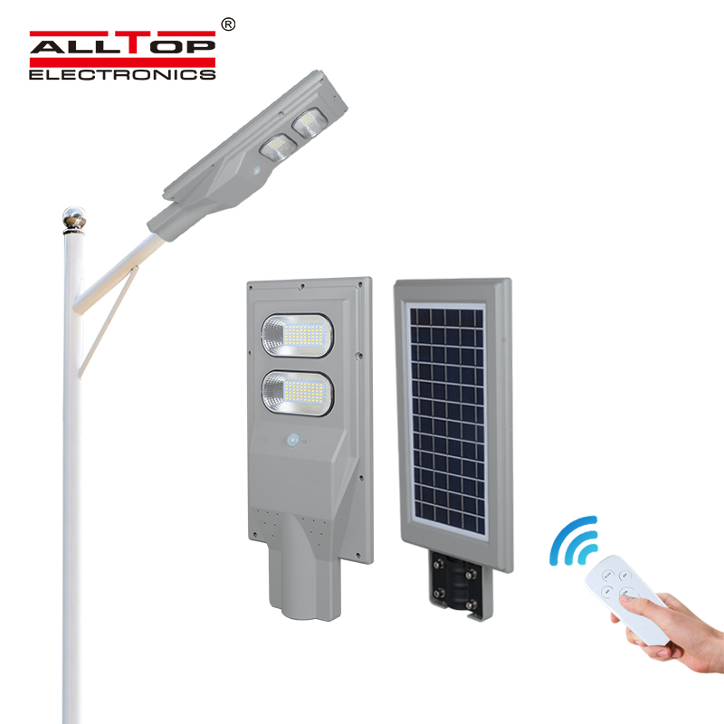 Уличный интегрированный все в одном датчик движения ALLTOP IP65 30 60 90 120 150 Вт, Солнечный светодиодный уличный фонарь, цена
