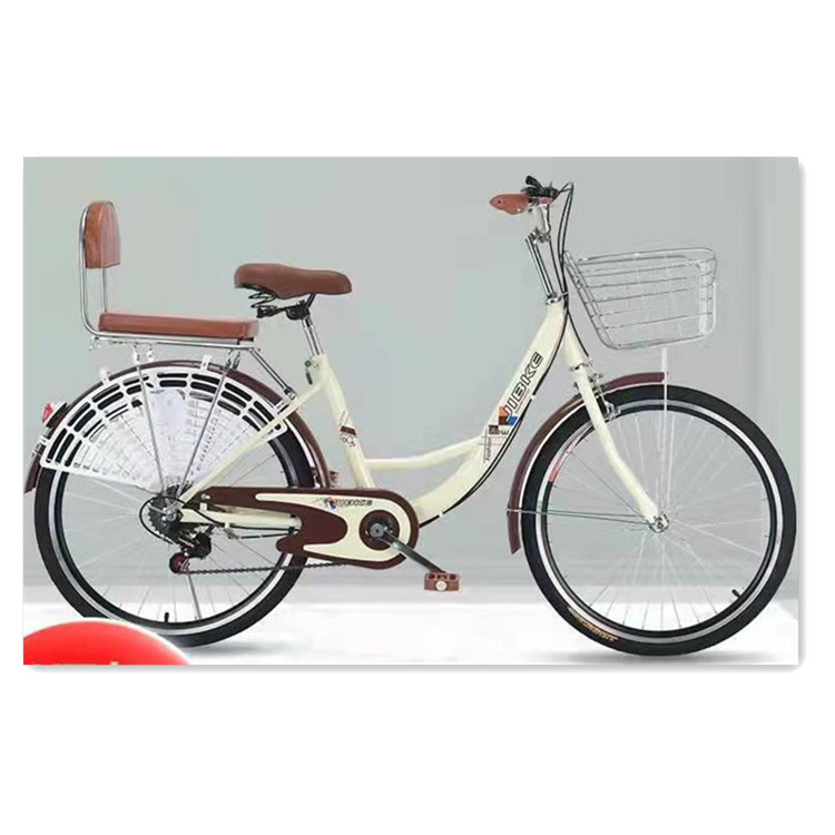 22 24 26 inch men's and women's adult student bicycle lady China Women Bicycles 26 Ladies Bike High Carbon Steel City Bike