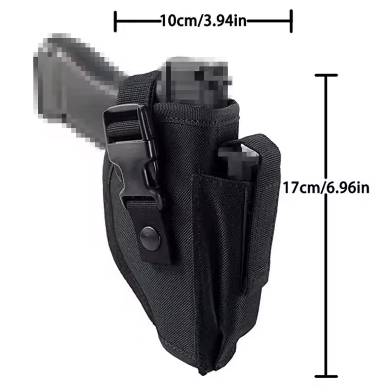 Universal Gun Holster Multi-functional Concealed Carry Holster Right Left Side Belt Western Tactical Gun Holster