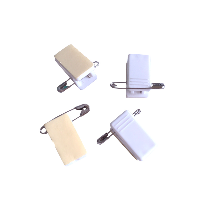 High Quality Plastic Badge Clip in White Color with Cheap Price