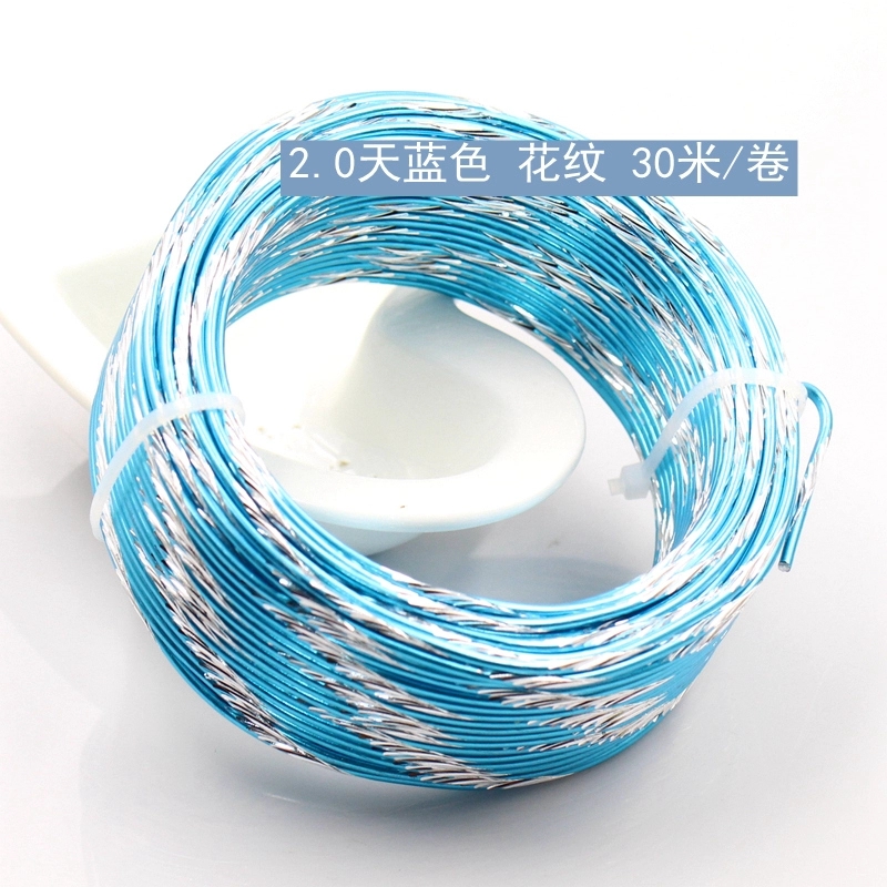 Factory Wholesale 0.6MM-5MM Metal Aluminum Alloy Wire For Gardening Tools Jewelry Accept Custom