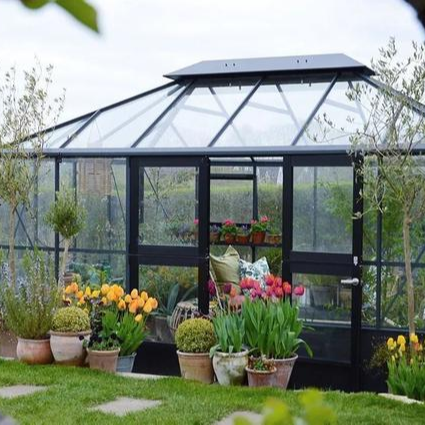 Small low-cost frame polycarbonate commercial garden greenhouse greenhouse
