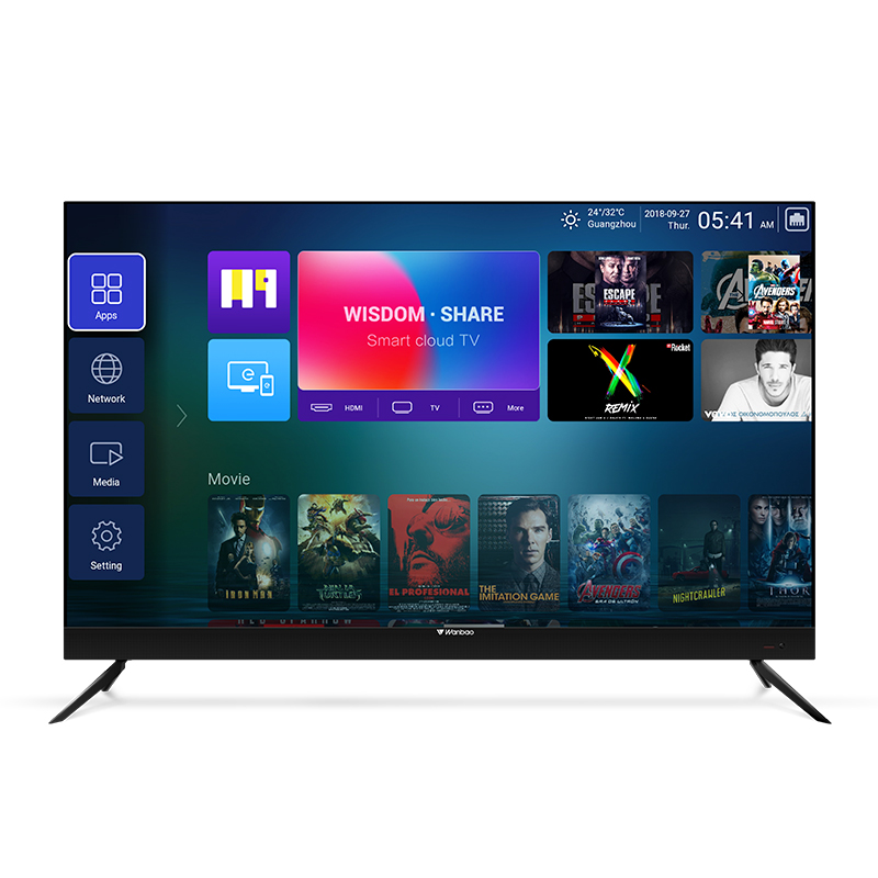 Wanbao 50 дюймов Android 5,1 версия Смарт LED Wi-Fi, ТВ, китайский 50 дюймов LED-телевизор 4k oled, 50 дюймов со сверхвысоким разрешением Ultra HD, большой экран телевидения