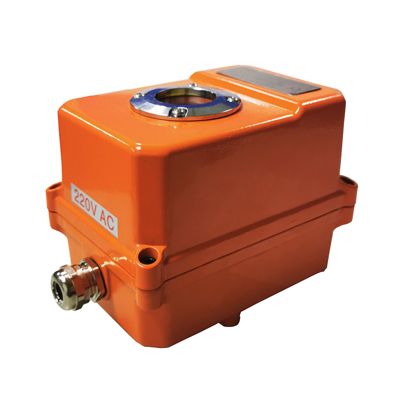 AC110V 220V DC24V intelligent remote control multi-turn small electric actuator for ball valve
