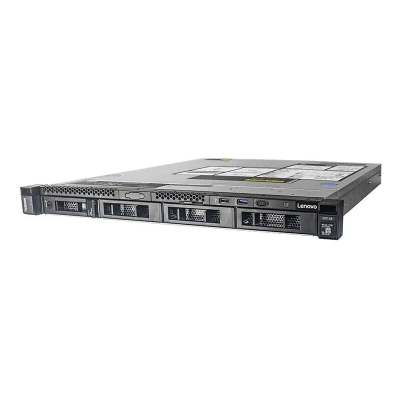 Высококачественный Сервер Lenovo ThinkSystem SR258 1U Rack Intel Xeon E-2224 Сервер Lenovo SR258