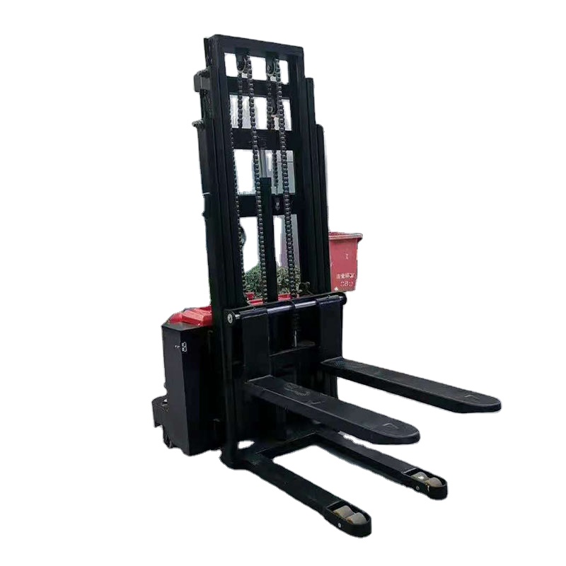 1 ton 1.5 ton 2 ton small hydraulic four-wheel forklift Battery loading Electric driving forklift
