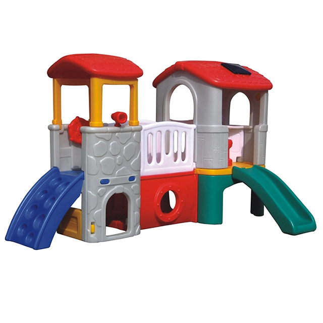 Indoor plastic toys kids colorful slide children plastic slide for sale