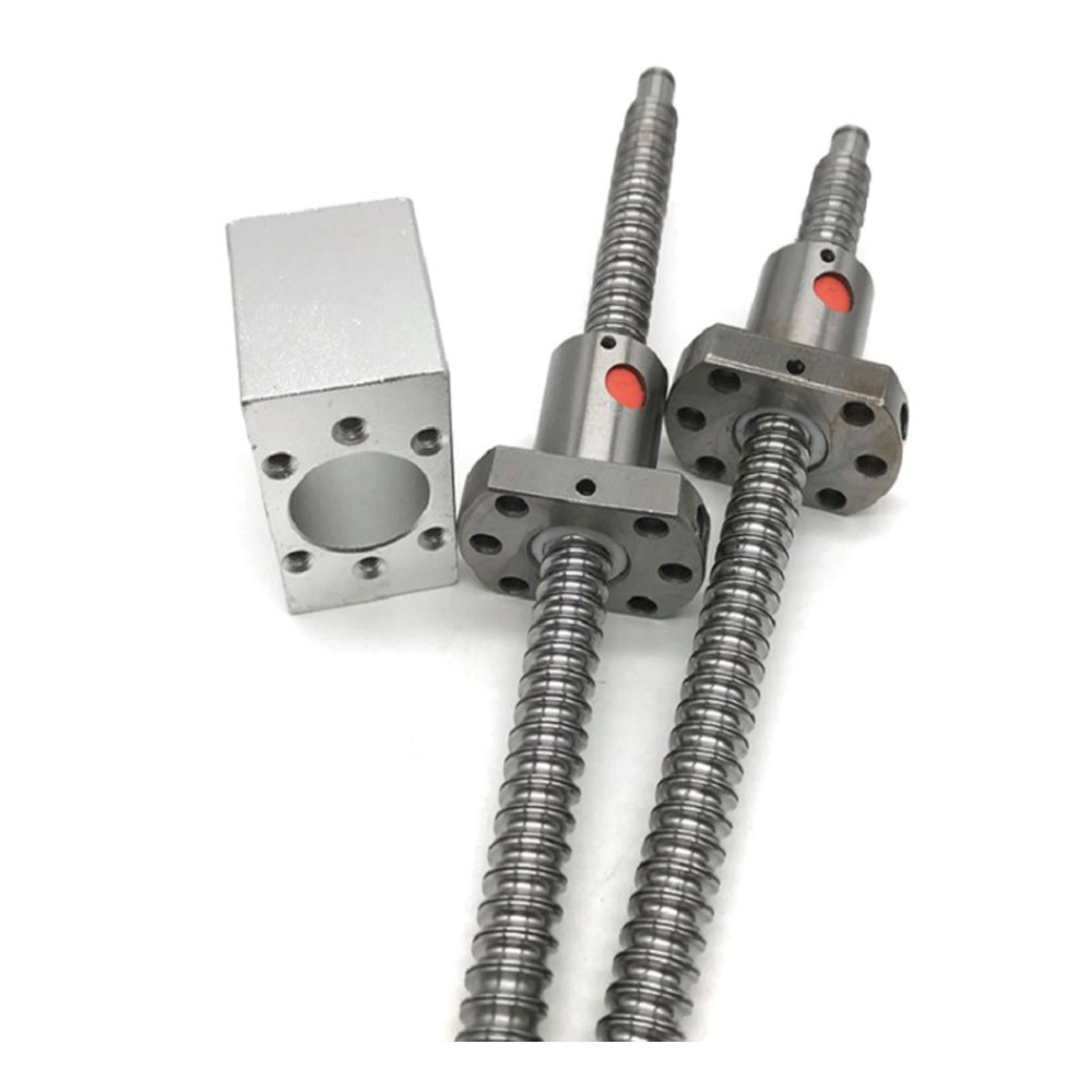 China Cnc Precision Stepper Motor Actuator Shaft Support Miniature Ball Lead Screw Double Nut Linear Guide 2005 3000mm Ball