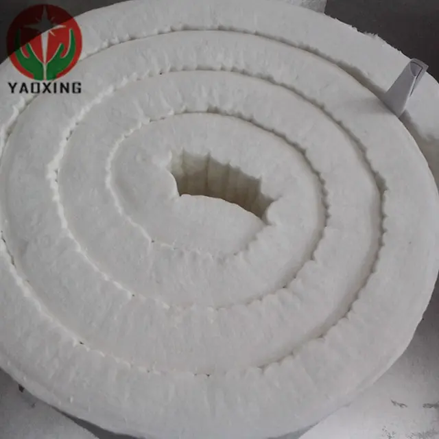 2600 F 2300F 1260 ceramic wool furnace insulation aluminum silicate ceramic fiber blanket