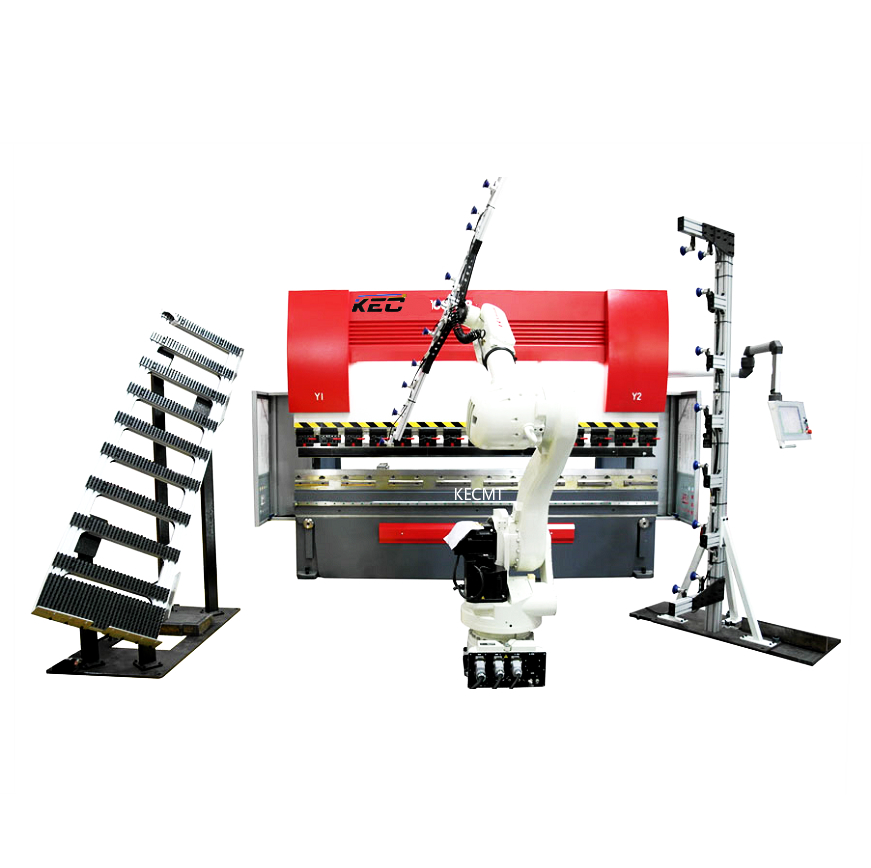 DELEM DA58T DA66T System Hydraulic Bending Machine Robot Automatic Feeding CNC Press Brake
