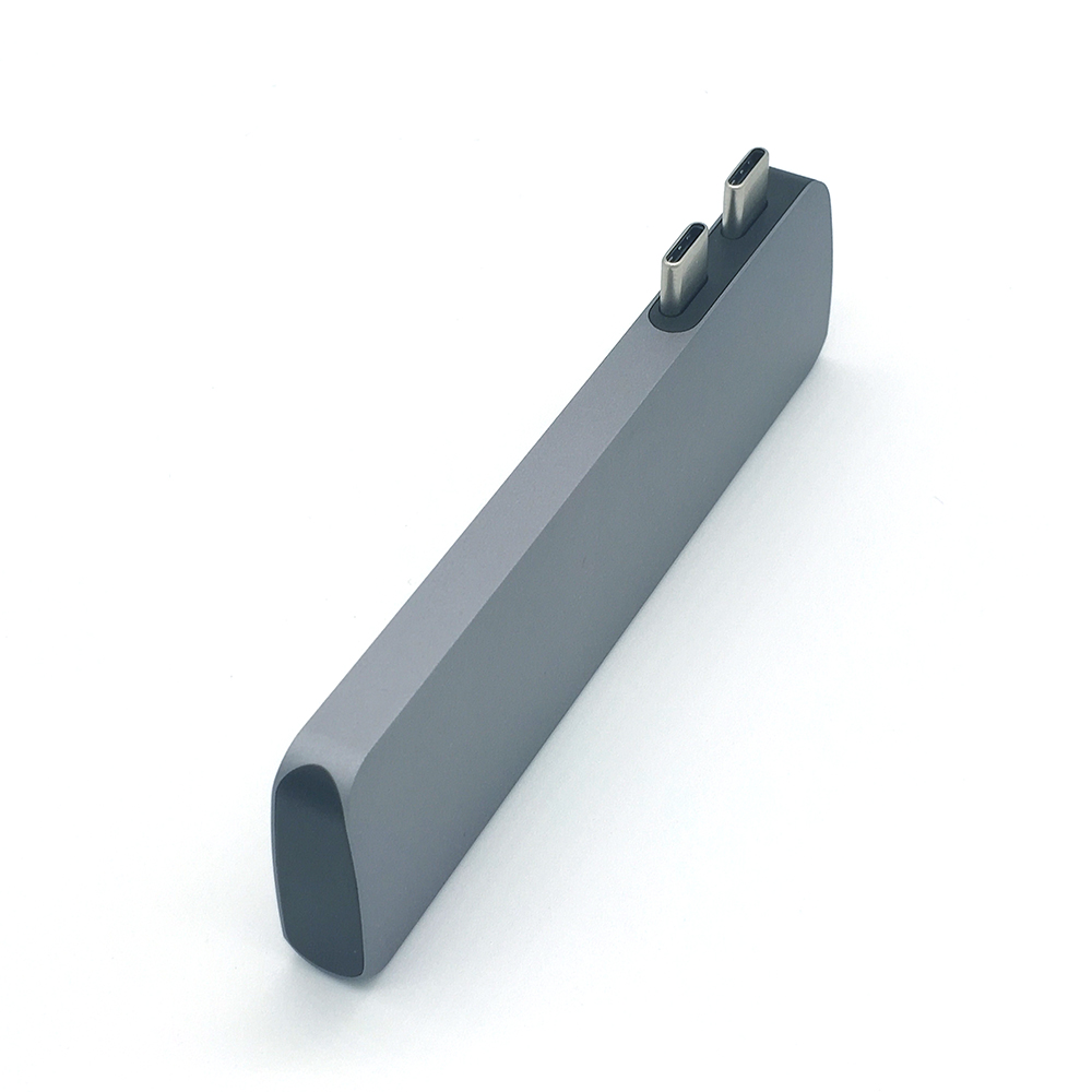 USB-концентратор 7 в 1, 2 порта USB 3,0 + кардридер SD/TF + концентратор данных USB C + блок питания PD + 4K для Mac Pro/Air XPS и других устройств типа C