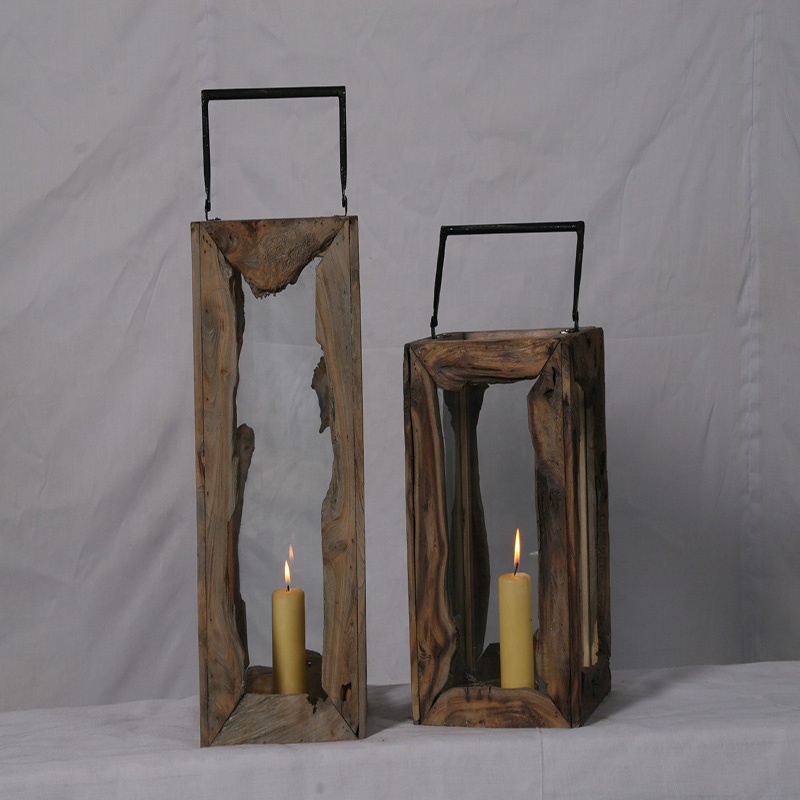 Деревянный подсвечник 7 tealight в новом дизайне