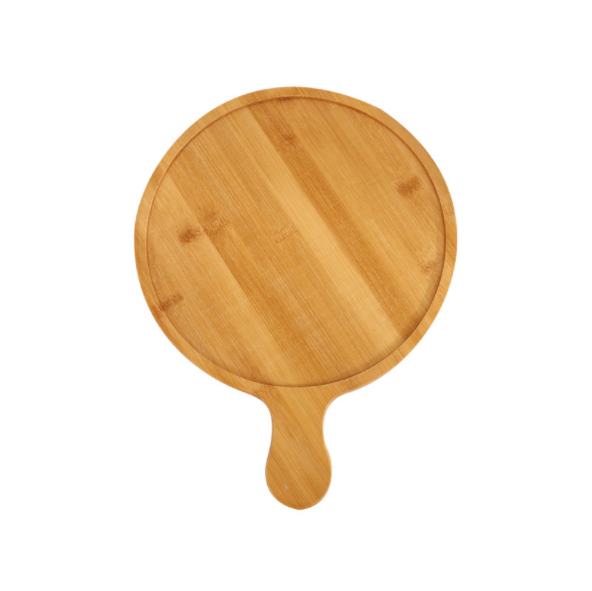wholesale wooden healthy natural bamboo wooden cheese slicer pizza board for making pizza
