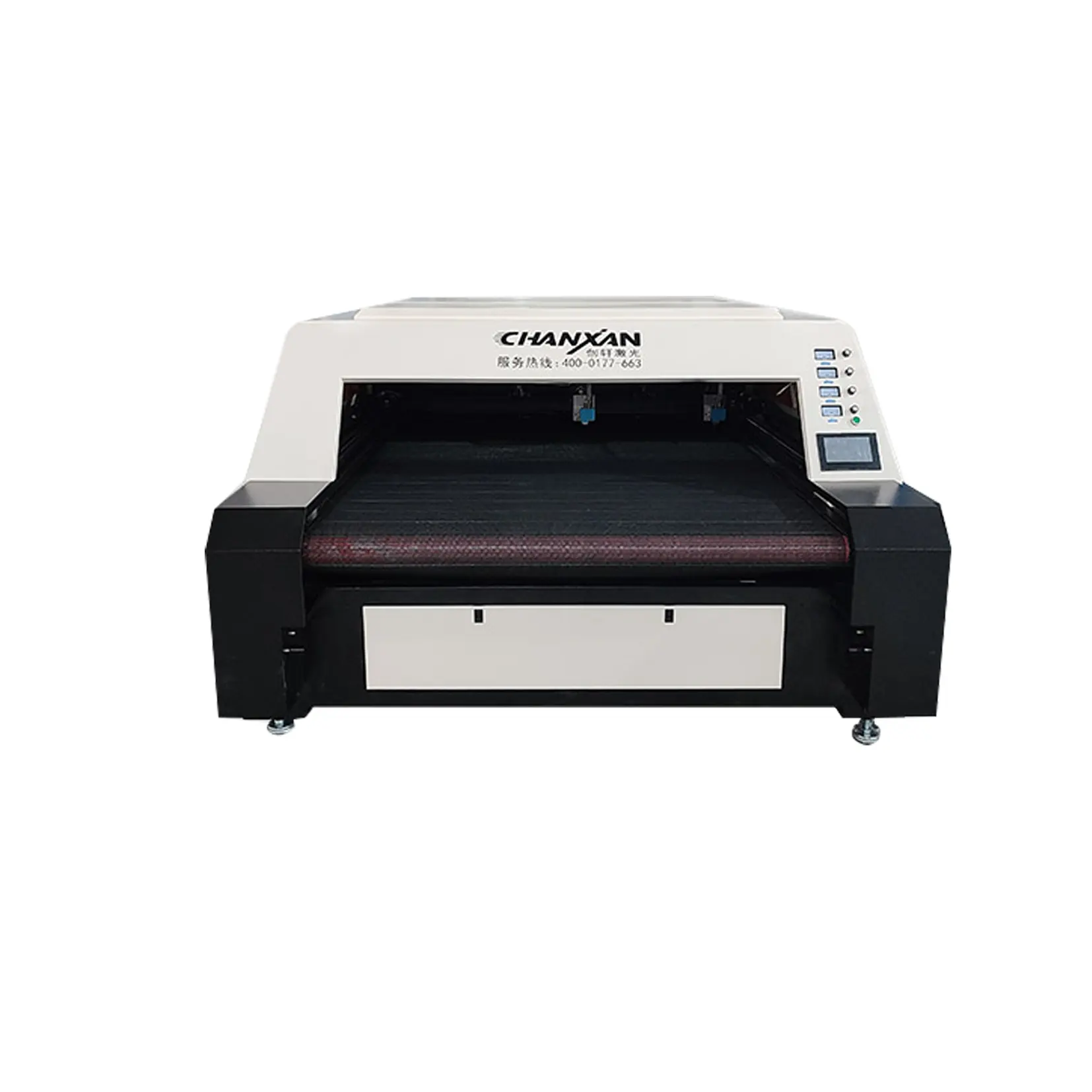 Chanxan shoe Automatic integration of line drawing and cutting of shoes vamp upper leather shoes laser cutting machine