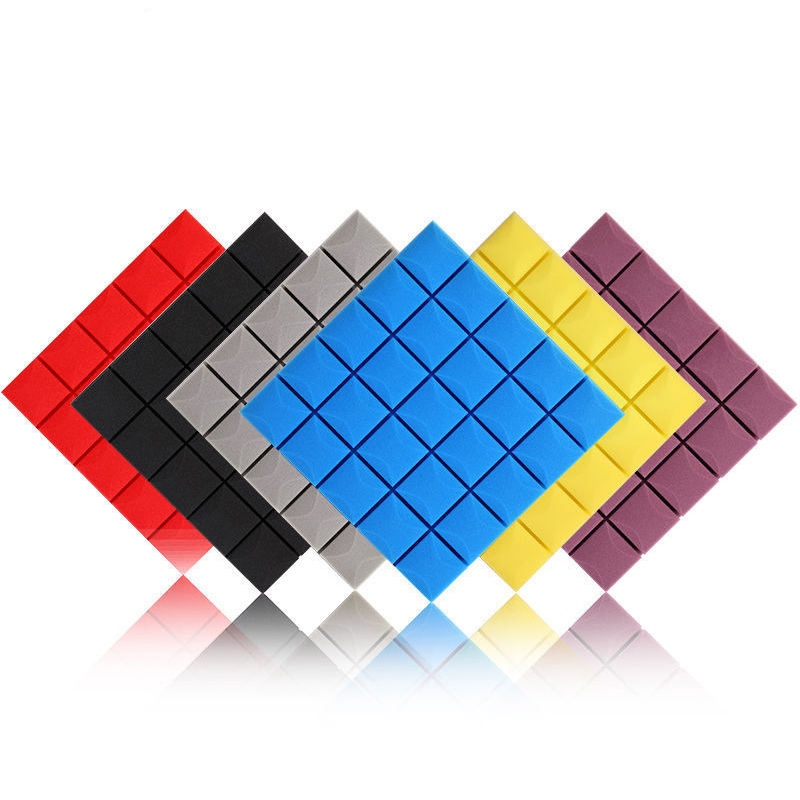 Акустические Панели Из Пенополиуретана Clocell12 * 12*2 дюйма, сертифицированные ISO