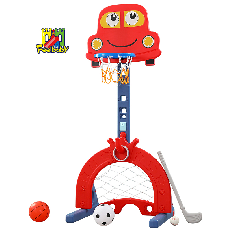 Feelbaby пластиковый закрытый детский мини-баскетбольное кольцо и подставкой