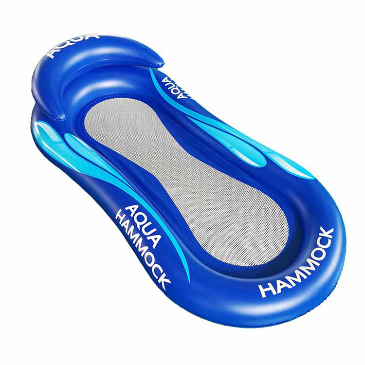 Открытый Aqua воды плавающая кровать плавать поплавок надувные сетки воды гамак