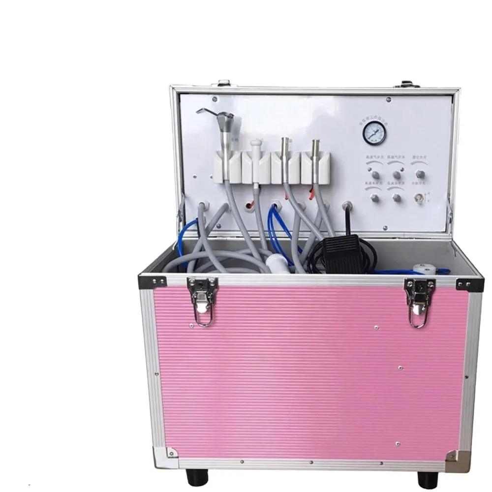 Small Size Dental Portable Unit With Build In Air Compressor