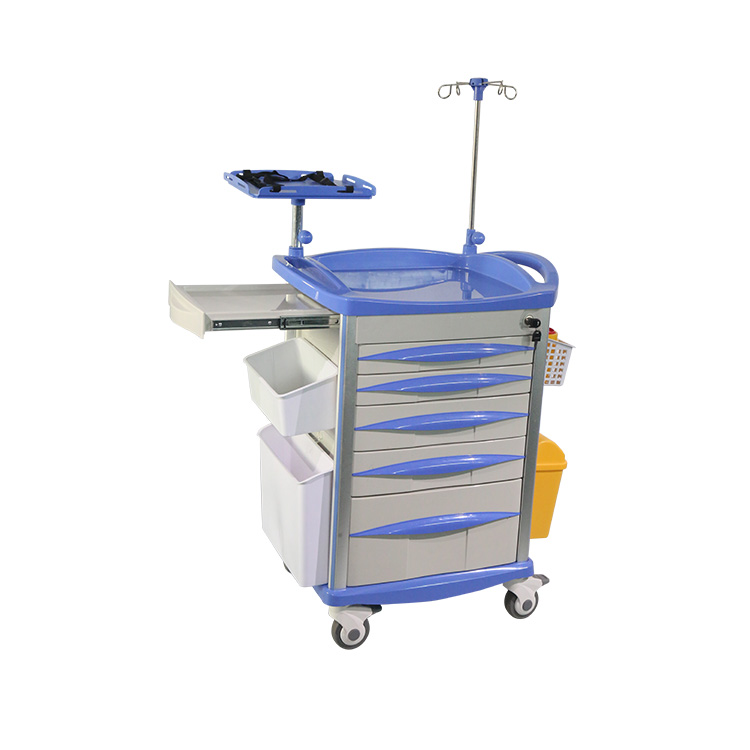 YCX-ET780-A1hospital crash cart medical trolley hot sale
