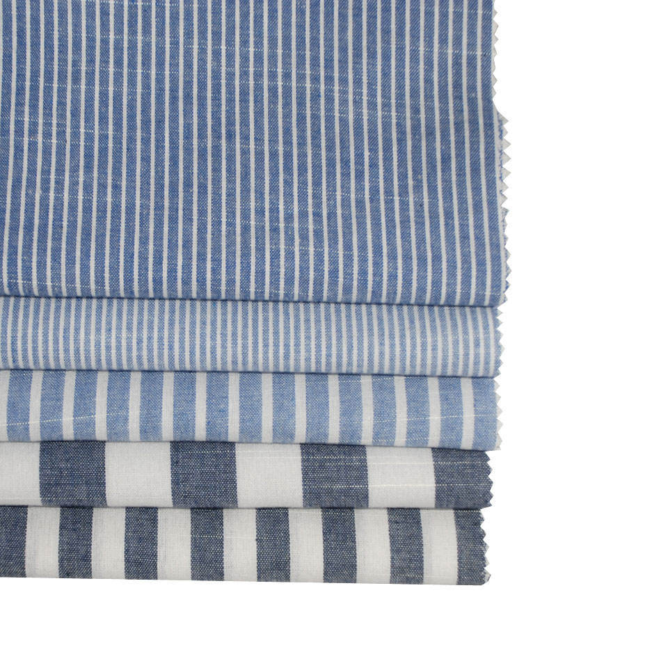 Low Cost Shirting Fabric t/c 65/35 Gsm120 Knitted Lining Jeans Plain Tc Dyed Pocketing Fabric For Trouser