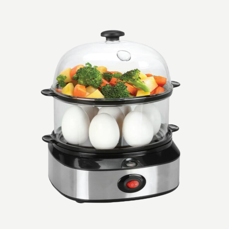 High quality Commercial stainless steel large capacity egg cooker steamer electric egg boiler