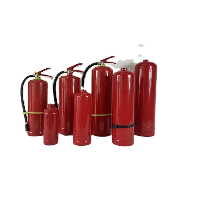 Fire Fighting fire extinguisher Cylinder ABC Powder fire extinguisher green ,yellow 1kg 2kg 6kg 9kg 12kg cylinder